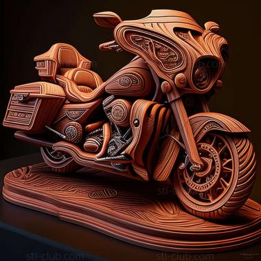 3D модель Harley Davidson CVO Road Glide Ultra (STL)